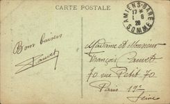 VINTAGE POSTCARD Amines Cathedral L Whining Child