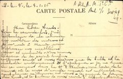 VINTAGE POSTCARD Amiens Cathedral Southern Gate Marmouset