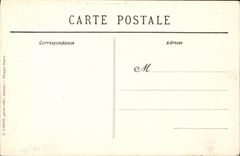 VINTAGE POSTCARD Amiens the Cathedral Gate of the Virgin Golden