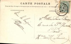 VINTAGE POSTCARD Amiens the Cathedral principal Frontage