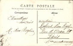 VINTAGE POSTCARD Amiens House of Sagittarius