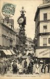 VINTAGE POSTCARD Amiens L Clock and the Street of Vergeaux