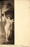 VINTAGE POSTCARD Amiens Puvis De Chavannes the Ropemaking machine