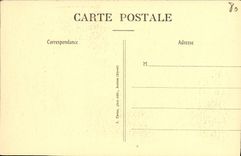 Paradas de la catedral de Amiens de la POSTAL de la VENDIMIA de la caminata triunfal del estribillo de Jose con L de Egipto dorsal arriba