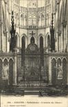 VINTAGE POSTCARD Amiens Cathedral L Entered of the Chorus