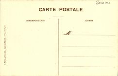 VINTAGE POSTCARD Amiens Cathedral Stalls of the Chorus Three Men Unrolling a Streamer