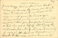 VINTAGE POSTCARD Belcastel the Rouergue Old man