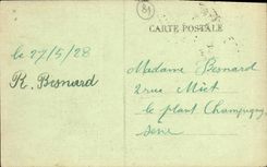 VINTAGE POSTCARD Gorges of the Tarn the Valley and the Bridge of Rozier