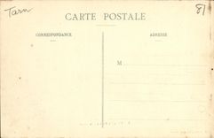 VINTAGE POSTCARD Tanus the Bridge on Viaur