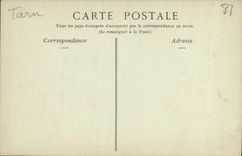 VINTAGE POSTCARD Valley Of Jonte Seen from of Truel