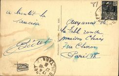 VINTAGE POSTCARD Graulhet Places from the Jordan