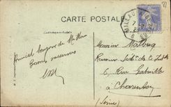 VINTAGE POSTCARD Falls of Tran Entered of the Straits