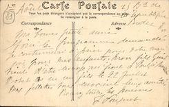 VINTAGE POSTCARD Castres Law courts