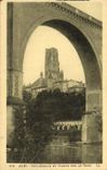 Catedral y viaducto de Albi de la POSTAL de la VENDIMIA en el Tarn