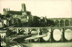 Puentes de Albi de la POSTAL de la VENDIMIA