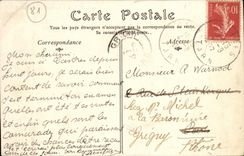 La POSTAL Albi Bas de la VENDIMIA dimensiona la catedral co  Pieza meridional de Cecile