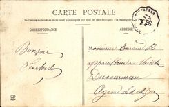 VINTAGE POSTCARD Tarn and the Garonne Bruniquel the Castle