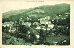 VINTAGE POSTCARD Tarn and the Garonne Vabre Vur Panoramic