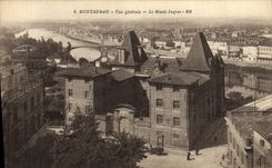 VINTAGE POSTCARD Montauban View the Ingres Museum