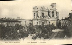 VINTAGE POSTCARD Montauban the Cathedral