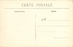 VINTAGE POSTCARD Montauban Ingres Living room