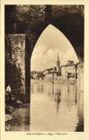 VINTAGE POSTCARD Montauban Eglise Villebourbon Pecheur Fishes
