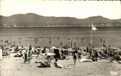 CPSM St Aygulf main beach