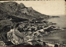 CPSM Antheor Route de la corniche d or Le viaduc du chemin de fer