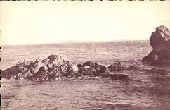 VINTAGE POSTCARD L Esterel Rocks