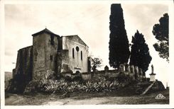 VINTAGE POSTCARD Surroundings of Lavandou the vault of Bormes
