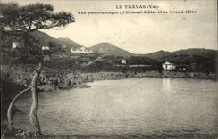 CPA Le Trayas Vue Panoramique L Esterel Hotel et le Grand Hotel