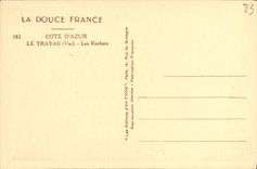 Rocas de Troyas de la POSTAL de la VENDIMIA