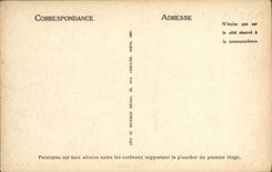 VINTAGE POSTCARD Frejus Cloister Detail of paintings