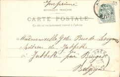 VINTAGE POSTCARD Frejus View since the Lantern