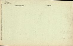 CPA Sainte Maximin la Baume Place et facade de la basilique