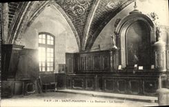 CPA Sainte Maximin La Basilique La Sacristie