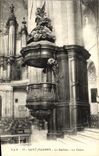 CPA Sainte Maximin La Basilique A La Chaire