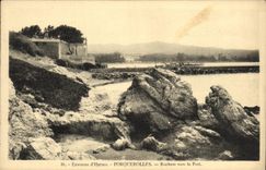 CPA Porquerolles Rochers vers le Port Environs d Hyeres