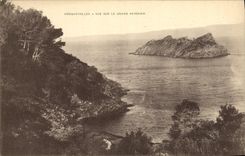 CPA Ile Porquerolles Vue sur Le Grand Reignier