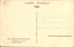 Caminos de Sablettes de la POSTAL de la VENDIMIA les Bains de Tamaris