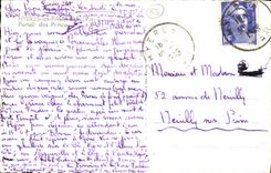 Puerta de Hyeres de la POSTAL de la VENDIMIA de los principes