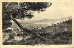 CPA Hyeres Une vue Panoramique