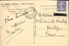 CPA Hyeres Porquerolles Lever de Soleil