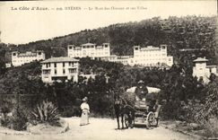 CPA La Cote d Azur IIyeres Le Mont des Oiseaux et ses Villas