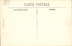 POSTAL Hyeres de la VENDIMIA vista de L hotel de las palmeras hacia L iglesia