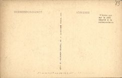 VINTAGE POSTCARD Sanary Seen through the Palm trees