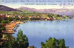 CPA Bandol sur Mer Vue Generale