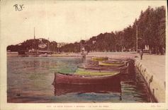 CPA Bandol Le quai du port Bateaux 