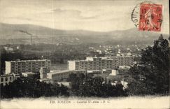 VINTAGE POSTCARD Toulon Barracks St Anne Militaria