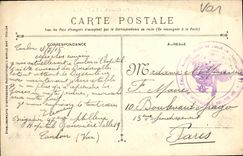 VINTAGE POSTCARD Toulon View Hospitals